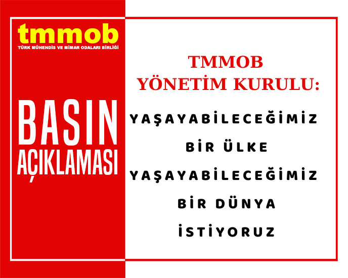 YAŞAYABİLECEĞİMİZ BİR ÜLKE, YAŞAYABİLECEĞİMİZ BİR DÜNYA İSTİYORUZ