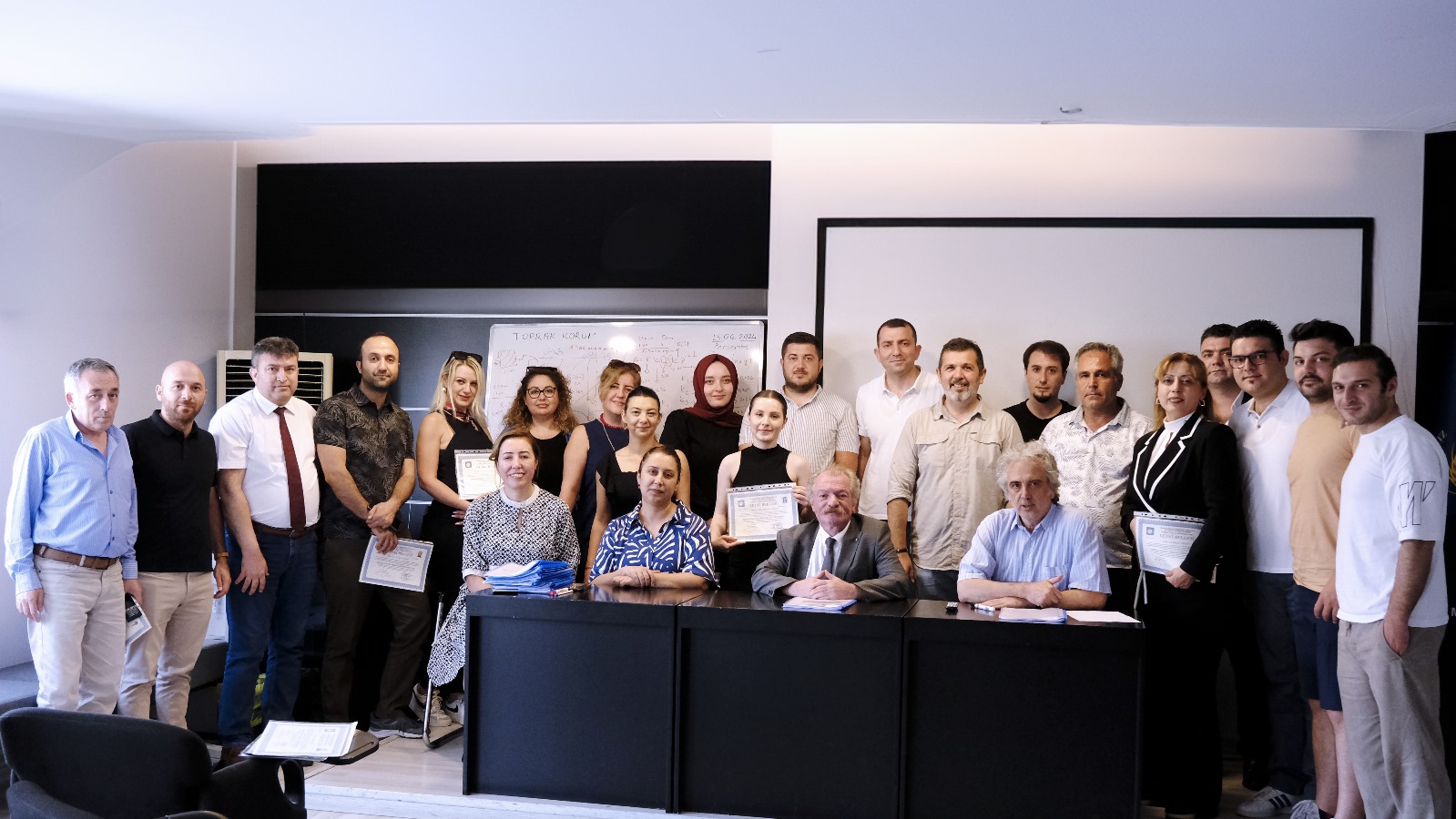 TOPRAK KORUMA PROJESİ EĞİTİMİNİ GERÇEKLEŞTİRDİK