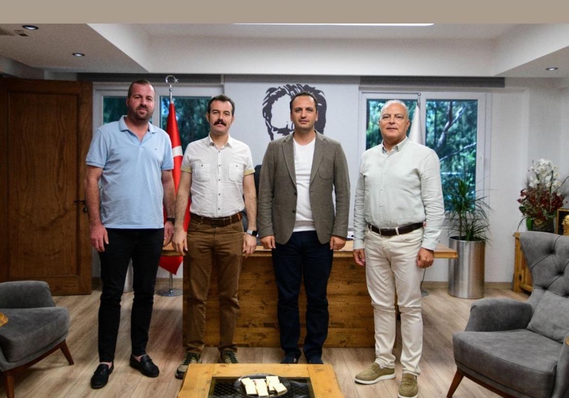 İZMİR ŞUBESİ OLARAK BORNOVA BELEDİYE BAŞKANI’NI ZİYARET ETTİK