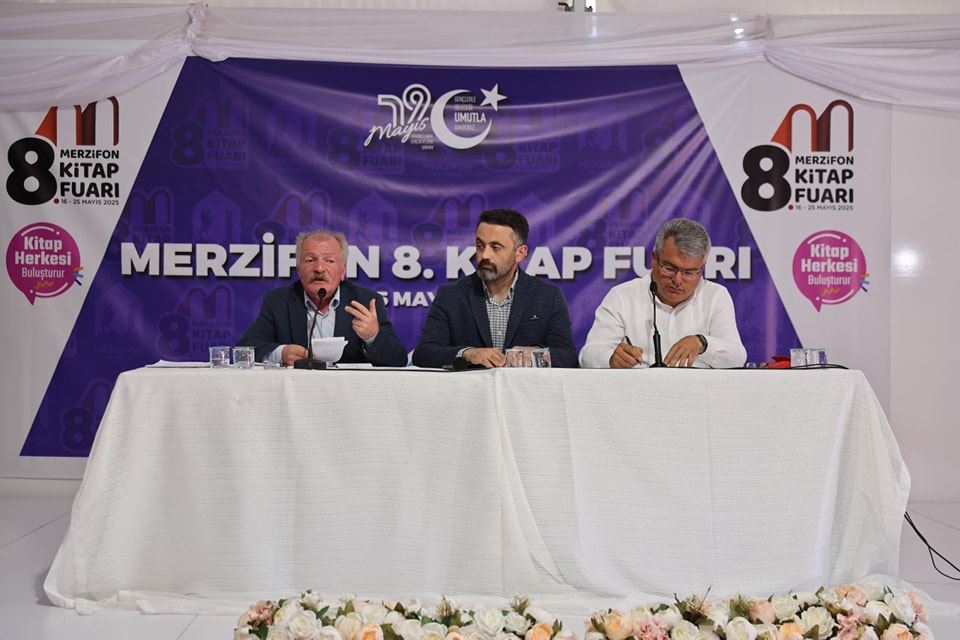 MERZİFON 8. KİTAP FUARI “TÜRKİYE TARIMI NEREYE GİDİYOR? ÇÖZÜM YOLLARI” SÖYLEŞİSİ 