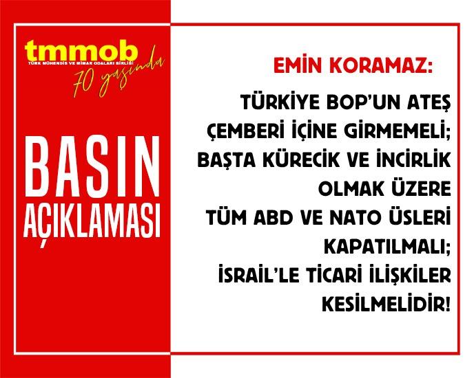 ABD ELİNİ ORTADOĞUDAN ÇEK! İRAN’A YÖNELİK SALDIRILARI ŞİDDETLE KINIYORUZ!