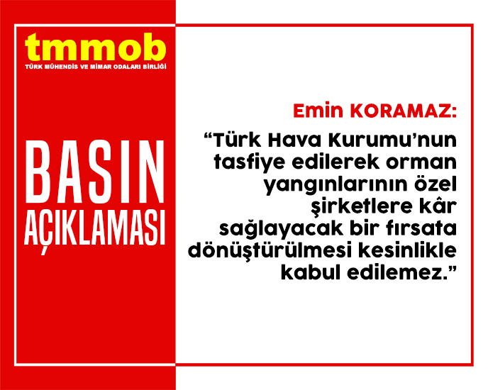 ORMANLARIMIZIN YÖNETİMİ VE YANGIN ÖNLEME ÇALIŞMALARI ÖZELLEŞTİRİLEMEZ THK YANGIN SÖNDÜRME UÇAKLARI SATILAMAZ!