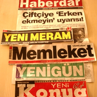“ÇİFTÇİLERE ERKEN EKİM UYARISI-YAĞIŞLAR YANILTMASIN”—YENİ MERAM-YENİGÜN-MERHABA-MEMLEKET-YENİ KONYA-KONYA POSTASI-HABERDAR-KONYA’NIN SESİ
