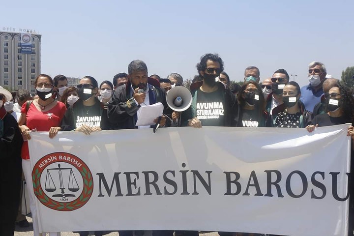 MERSİN BAROSUNUN BASIN AÇIKLAMASI