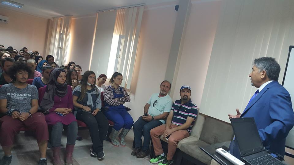 AÜZF HAYMANA VE AYAŞ ÇİFTLİĞİ`NDE SEMİNER