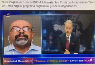 TARIM VE EMEK BAŞLIKLI PROGRAM