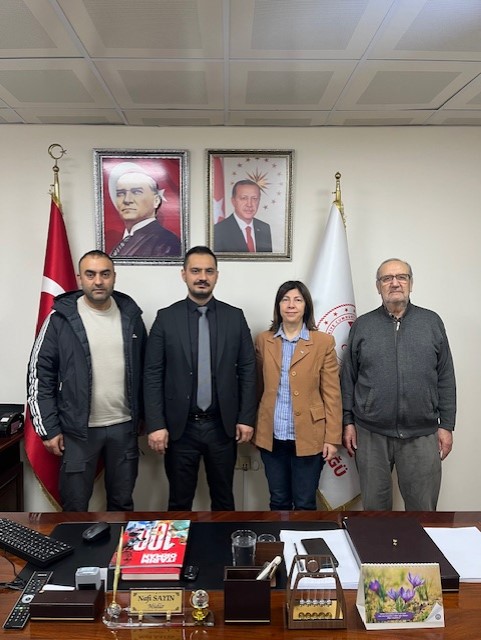 ESKİŞEHİR GIDA KONTROL LABORATUVAR MÜDÜRÜ`NÜ ZİYARET